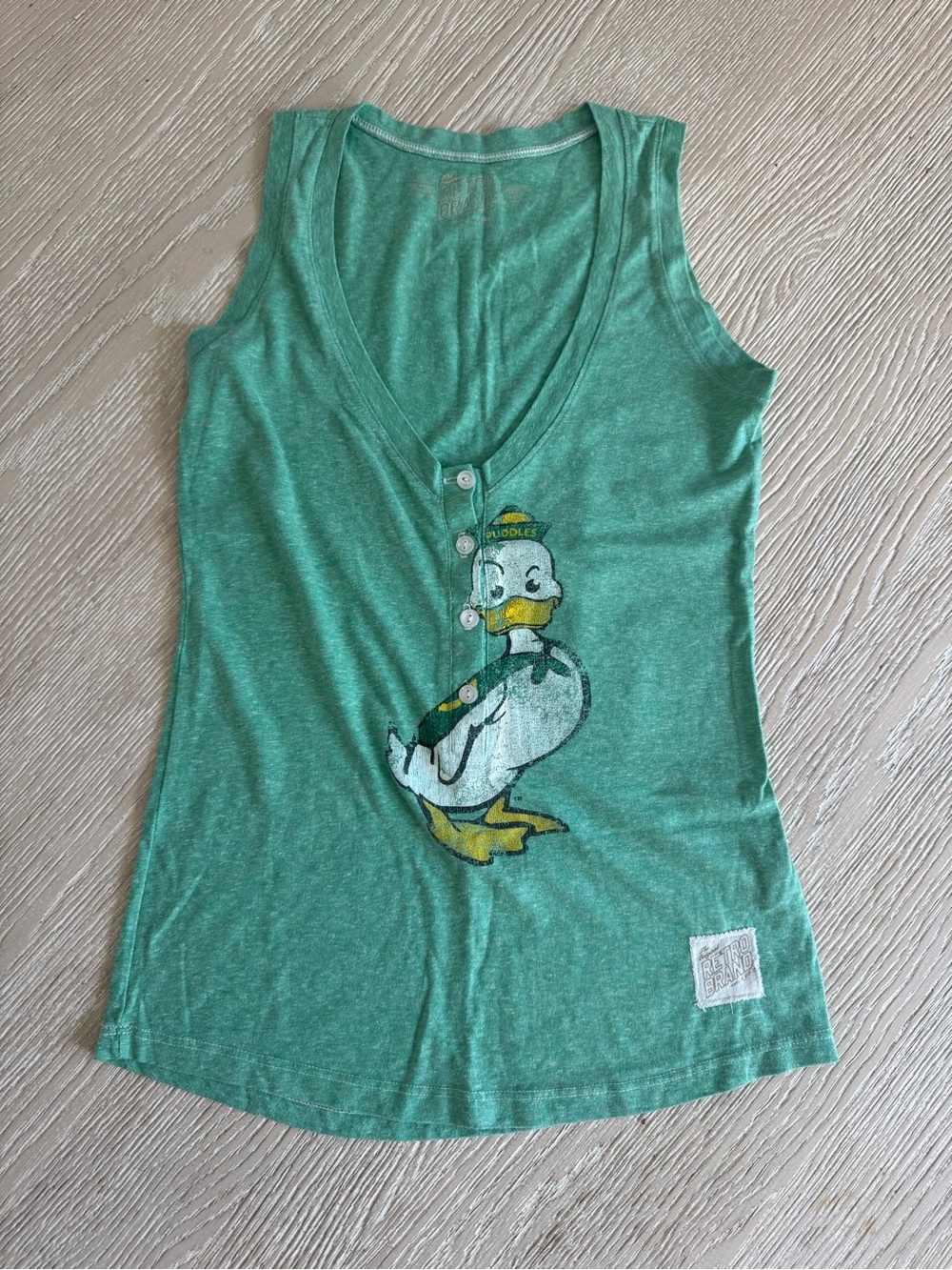 Original Retro Brand University of Oregon Ducks tank, small
